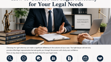 How to Choose the Right Attorney for Your Legal Needs